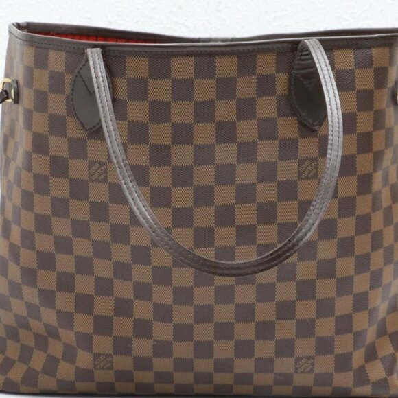 Louis Vuitton Damier Ebene Canvas Neverfull GM Tote Bag - Picture 5 of 14